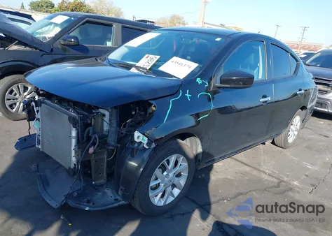 2018 Nissan Versa 1.6 Sv из США, поврежденный, VIN 3N1CN7AP7JL882827